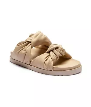 Сандалии женские Patrizia Pepe кожаные, бежевый