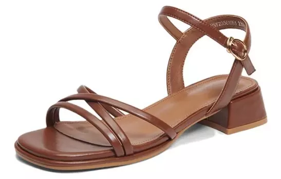 Сандалии женские Pt'Son, коричневый