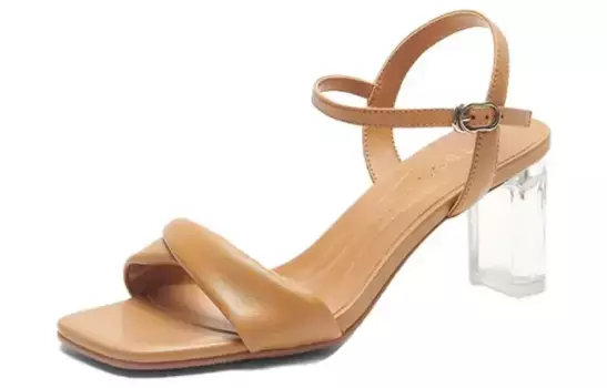 Сандалии женские Pt'Son, коричневый