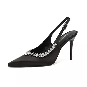 Сандалии женские Pwpj, цвет BLACK 9CM