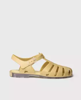 Сандалии женские резиновые с пряжкой Toni Pons, желтый