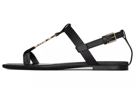 Сандалии женские Saint Laurent Cassandra, черный