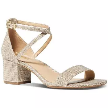 Сандалии женские Serena Flex с ремешком на щиколотке с блестками MICHAEL Michael Kors, цвет glitter chain mesh