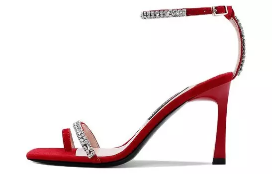 Сандалии женские Shudaier, красный