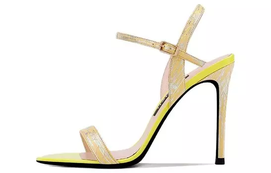 Сандалии женские Shudaier, желтый