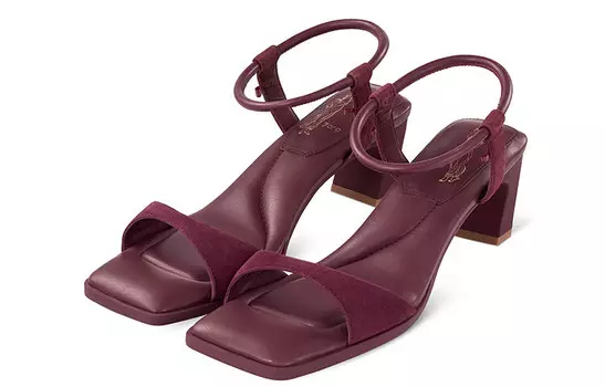Сандалии женские темно-красный 7Or9