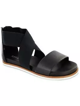 Сандалии женские Valuna из искусственной кожи с застежкой-молнией и ремешками Mia, черный