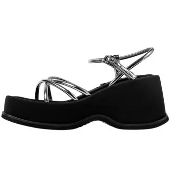 Сандалии женские Wonderful Couple, серебряный