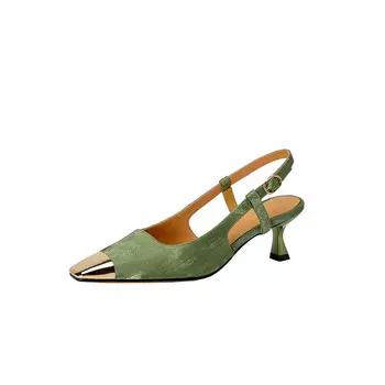 Сандалии женские Yikefei, зеленый