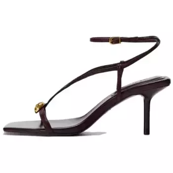 Сандалии женские Zara, коричневый