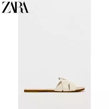 Сандалии женские Zara повседневные, светло - бежевый