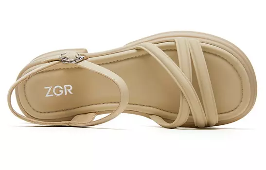 Сандалии женские Zgr, бежевый