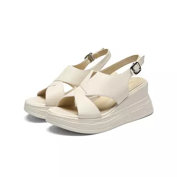 Сандалии женские Zhr, бежевый