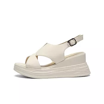 Сандалии женские Zhr, серебряный