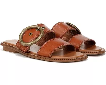 Сандалии ZODIAC Frida Slip On Slide, цвет Brown Faux Leather