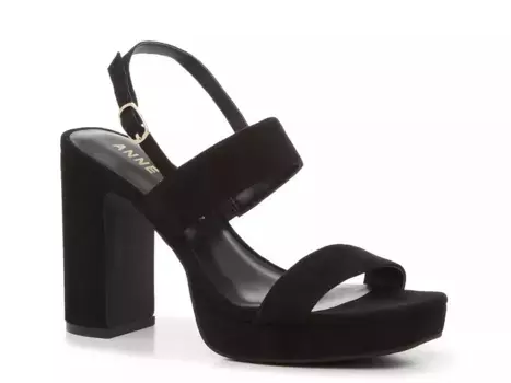 Сандалии Zoelle Anne Klein, Black Fabric