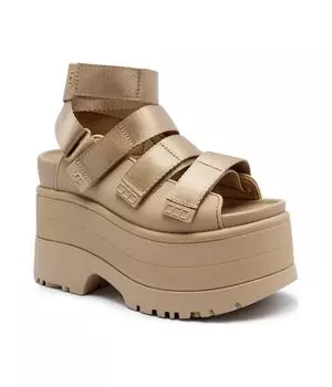 Сандалии золотистые Ugg, желтый
