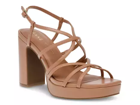 Сандалии Zora Platform Sandal Anne Klein, цвет tan
