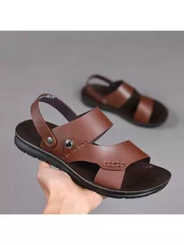 Сандалий мужские, коричневый