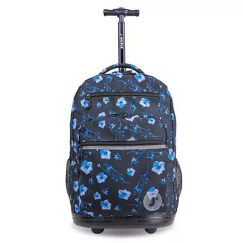 Санденс 20-дюймовый рюкзак на колесиках для ноутбука J World, цвет night bloom