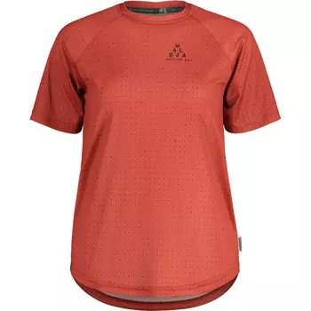 Сэндлинг, женщины М Мульти 1/2 футболка Maloja, розовый