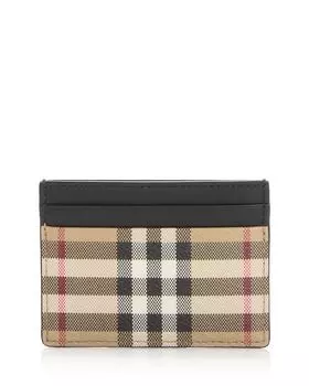 Сандон Чек Кардхолдер Burberry, коричневый/бежевый