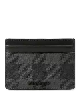Сандон Чек Кардхолдер Burberry, серый
