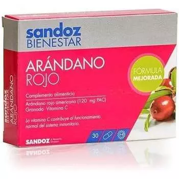 Sandoz Cranberry Caps Cranberry Wellness