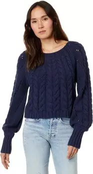 Сандре Пуловер Free People, темно-синий
