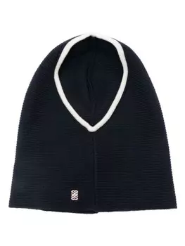 SANDRO балаклава в рубчик, синий