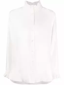 SANDRO блузка Haby с оборками, белый