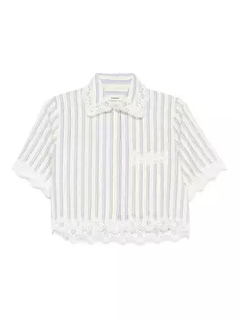 SANDRO блузка Roselle, нейтральный