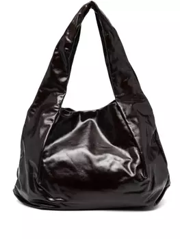 SANDRO большая сумка на плечо, коричневый