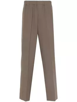 SANDRO брюки широкого кроя, коричневый