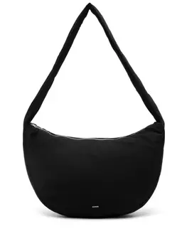 SANDRO дутая сумка на плечо на молнии, черный