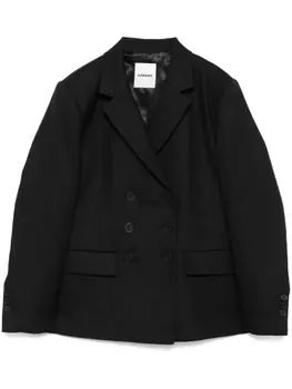 SANDRO двубортный блейзер, черный