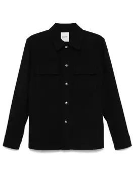 SANDRO фетровая рубашка, синий