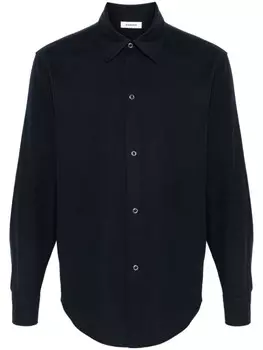 SANDRO фланелевая рубашка, синий