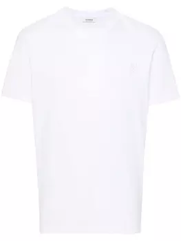 SANDRO футболка с вышитым логотипом, белый
