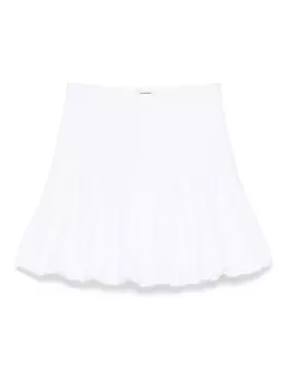SANDRO хлопковая юбка, белый