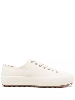 SANDRO кеды из канваса, нейтральный