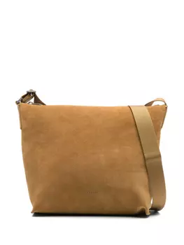 SANDRO кожаная сумка, нейтральный