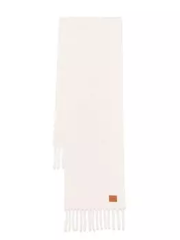 SANDRO махровый шарф, белый