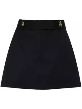 SANDRO многослойные шорты с логотипом, синий