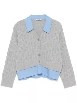 SANDRO многослойный кардиган, серый