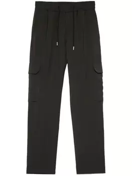 SANDRO прямые брюки карго, зеленый