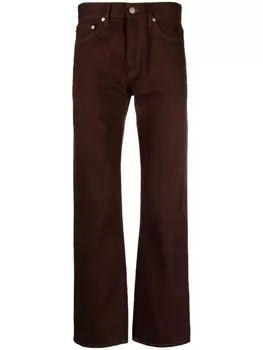 SANDRO прямые джинсы, коричневый