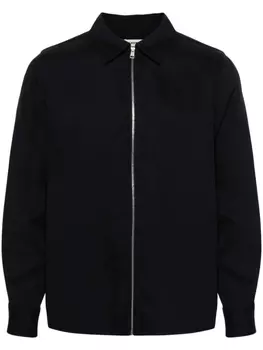 SANDRO рубашка на молнии, синий