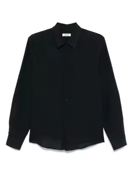 SANDRO рубашка на пуговицах, синий