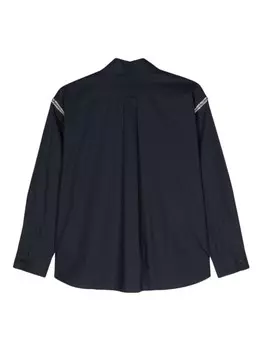 SANDRO рубашка со стразами, синий